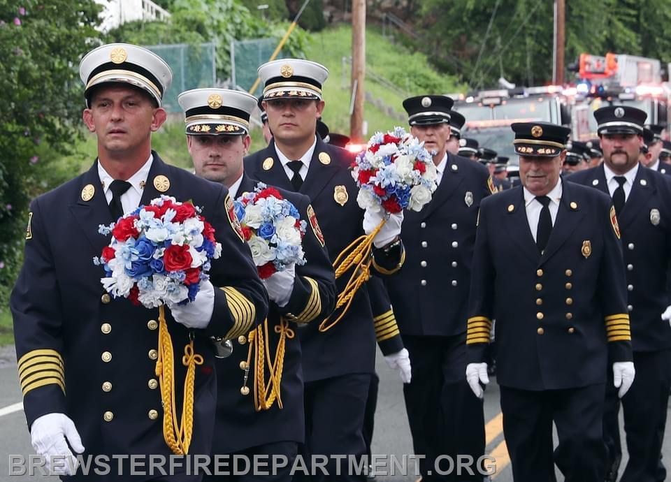 Photo #2
Chief Bizarro leading Brewster Fire Department's 151st Anniversary Parade.