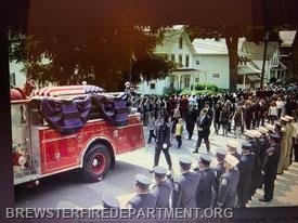 Photo #2
Photo by Frank Becerra
Funeral procession marching to St. Lawrence Church on Prospect Street