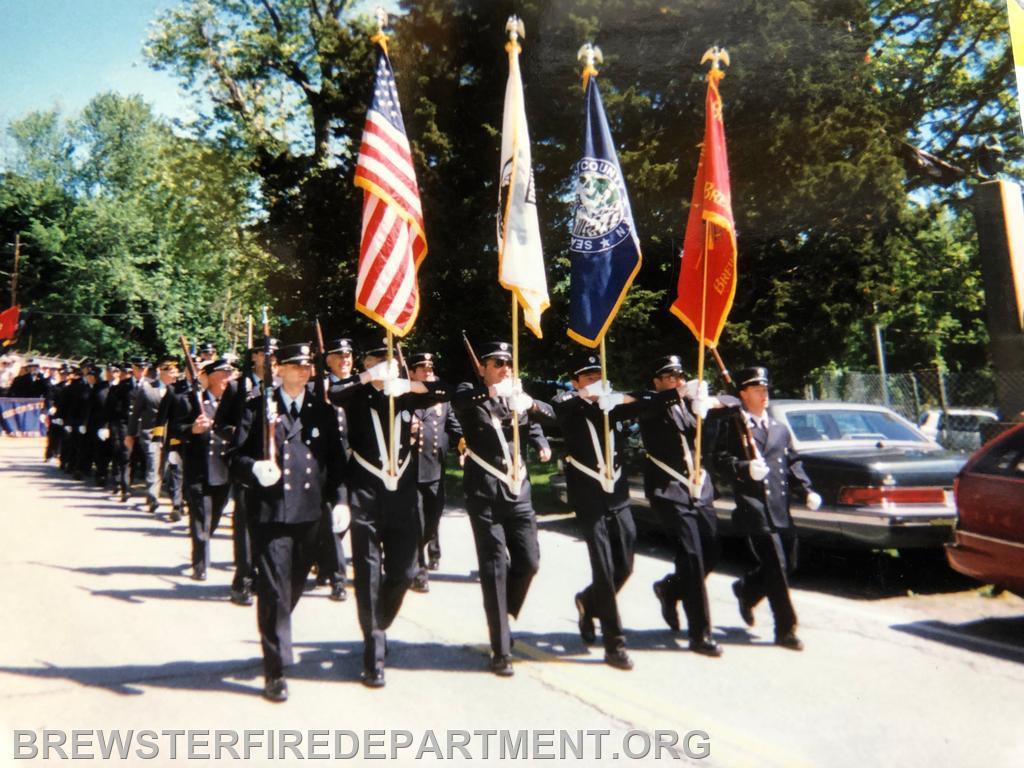 Photo #21
1995 Honor Guard; Brian Nee Sr., Tom Palmer, Bob Cuggy & Charley Erickson