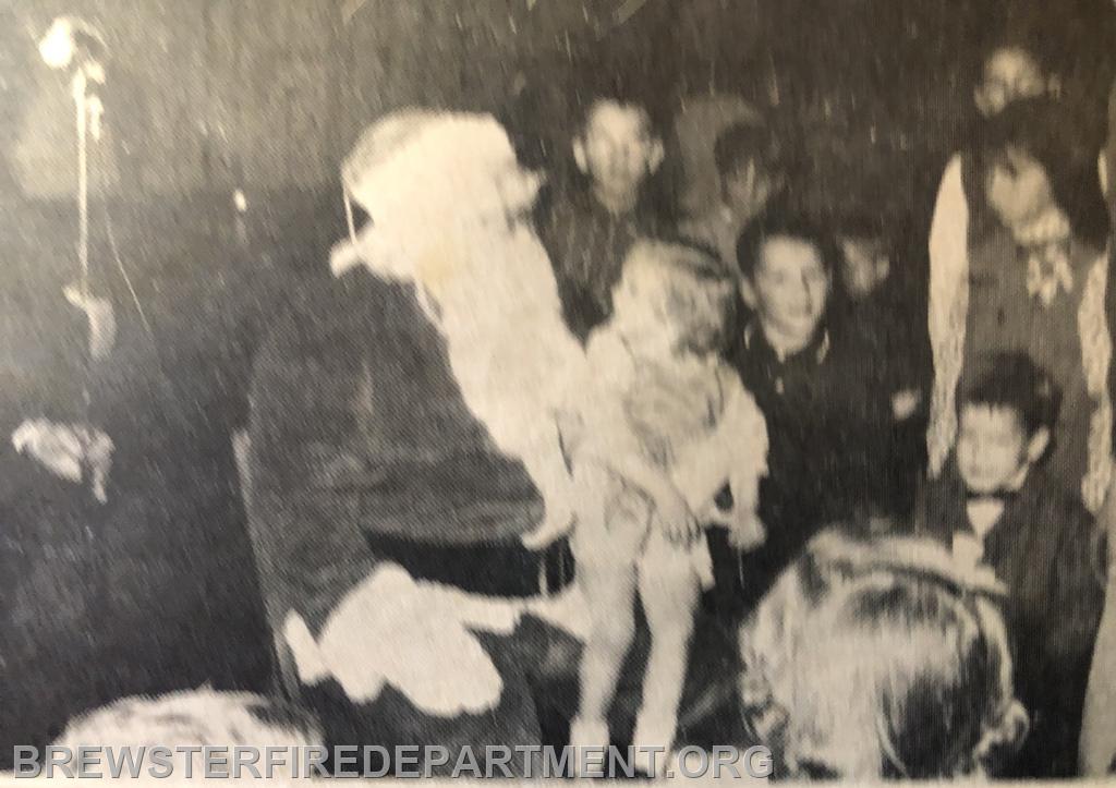 Photo #2
The first Brewster Fire Department Christmas Party for members' children in 1964

