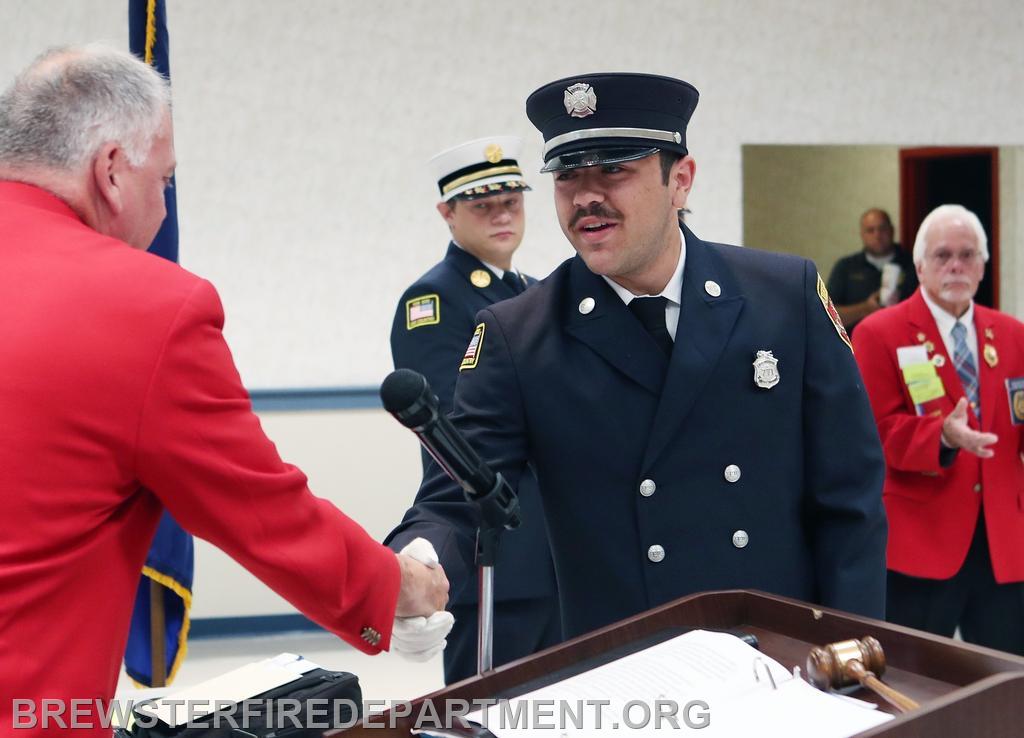 Photo #5
Firefighter Ryan Bonamici receiving HVVFA Firefighter of the Year Award