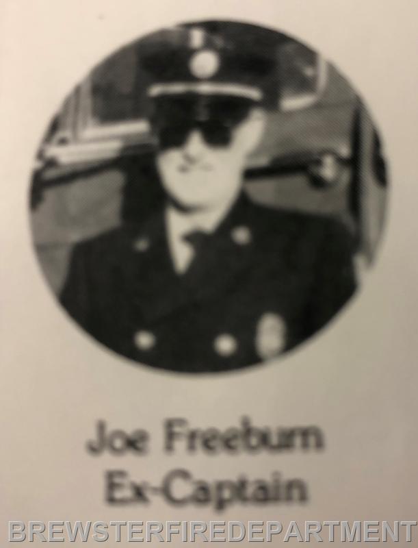 Joe Freeburn, Driver
He was coming the farthest distance but always got there first.
